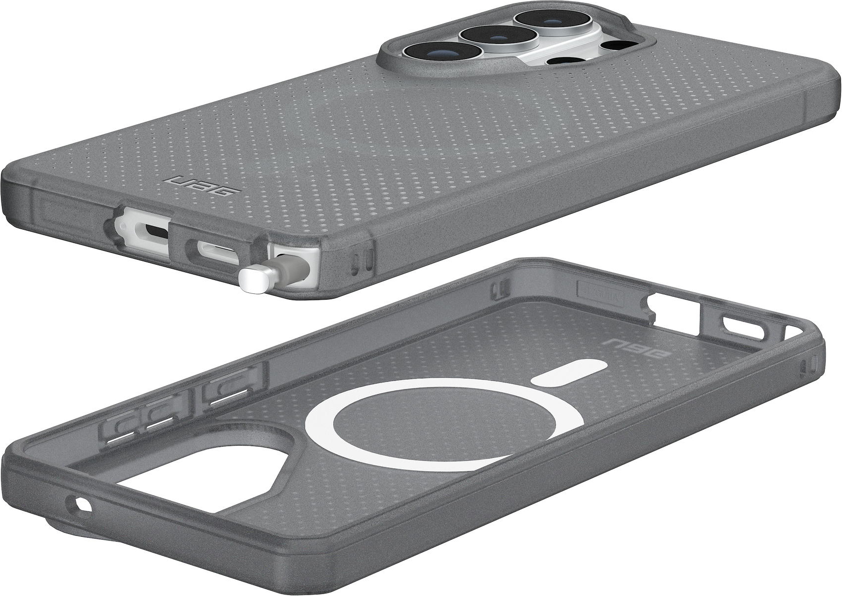 Чохол UAG для Samsung Galaxy S26 Ultra, Dot with Magnet, Ash (214519113131)фото