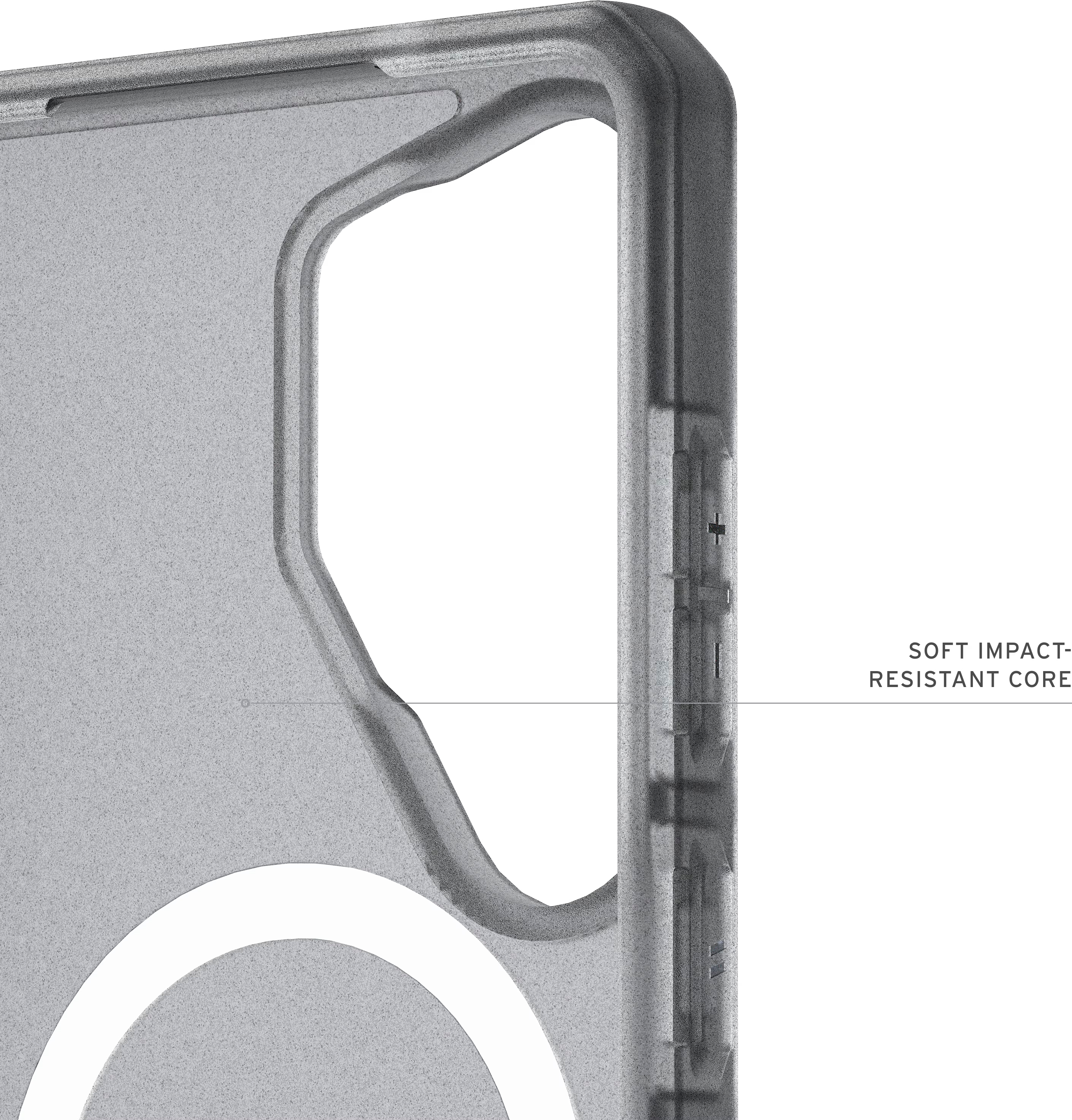 Чохол UAG для Samsung Galaxy S26 Ultra, Dot with Magnet, Ash (214519113131)фото