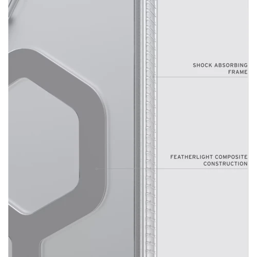Чехол UAG для Samsung Galaxy S26 Ultra, Plyo with Magnet, Ice/Silver (214539114333) фото 