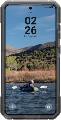 Чехол UAG для Samsung Galaxy S26 Ultra, Trooper with Magnet, Clear/Ash (214516114G31) фото 2