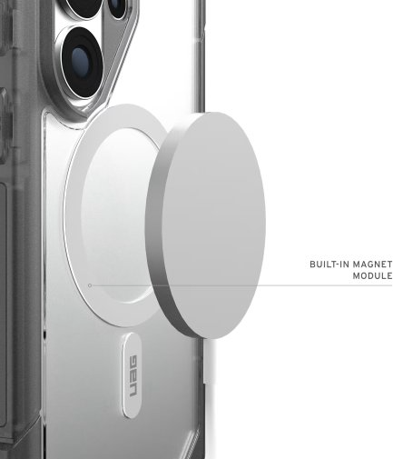 Чехол UAG для Samsung Galaxy S26 Ultra, Trooper with Magnet, Clear/Ash (214516114G31) фото 3