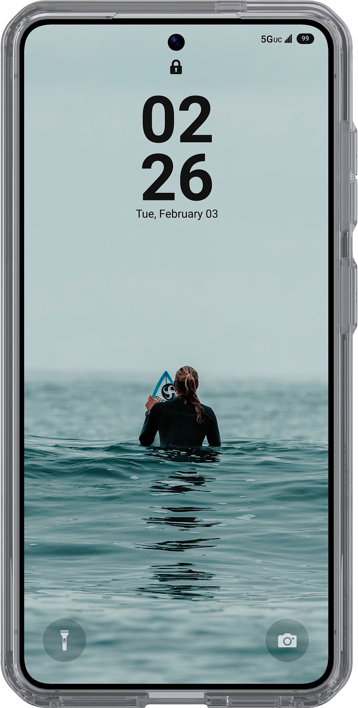 Чехол UAG для Samsung Galaxy S26, Dot with Magnet, Ice/Ash (214549114331) фото 4