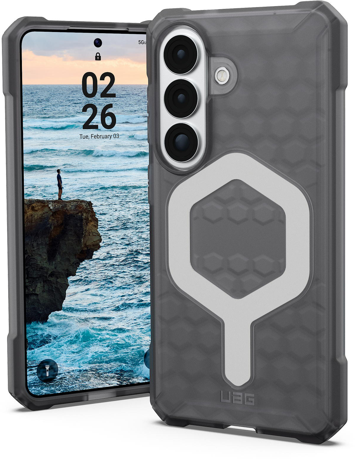 Чехол UAG для Samsung Galaxy S26, Essential Armor with Magnet, Ash (214534113131) фото 