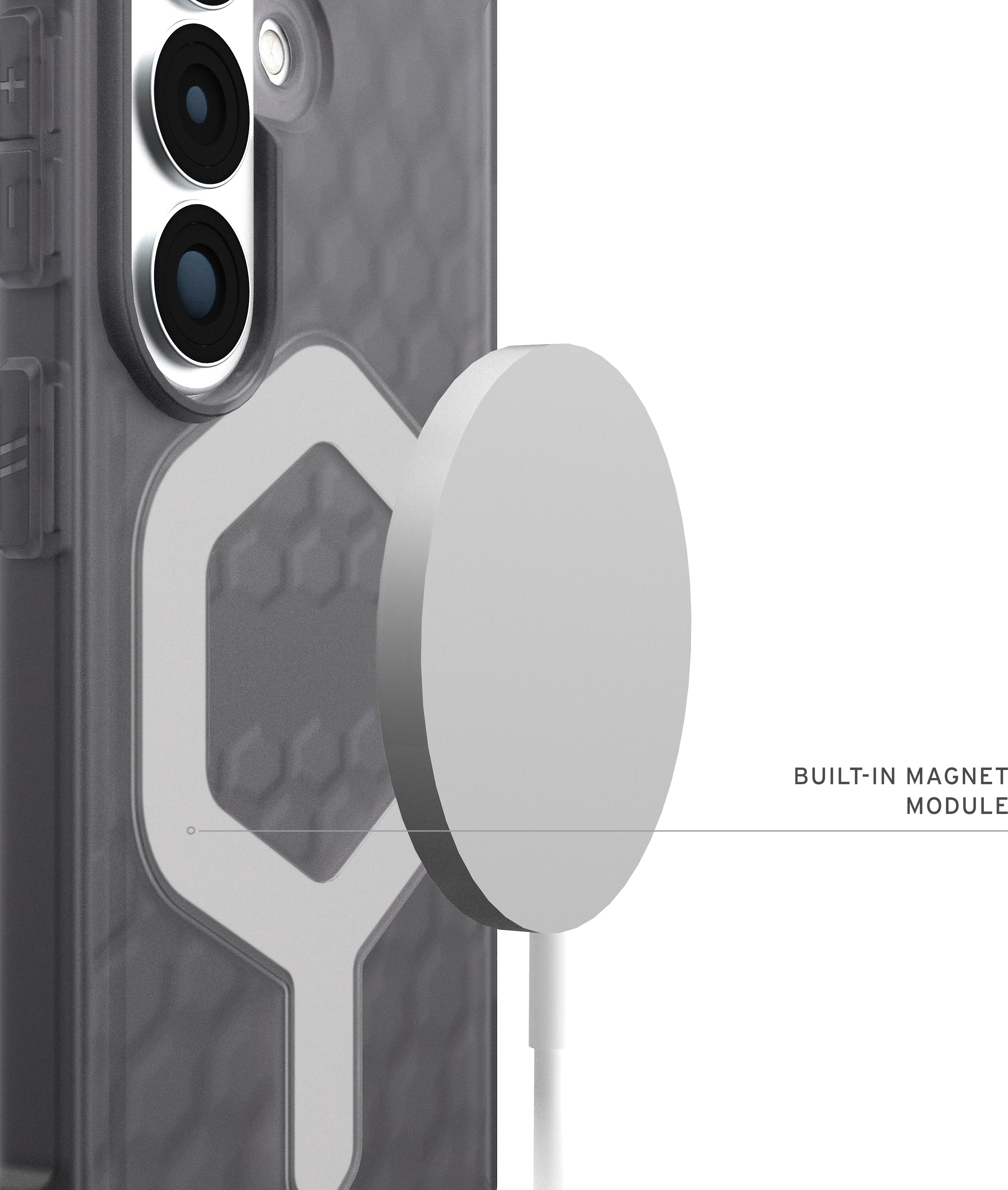 Чехол UAG для Samsung Galaxy S26, Essential Armor with Magnet, Ash (214534113131) фото 