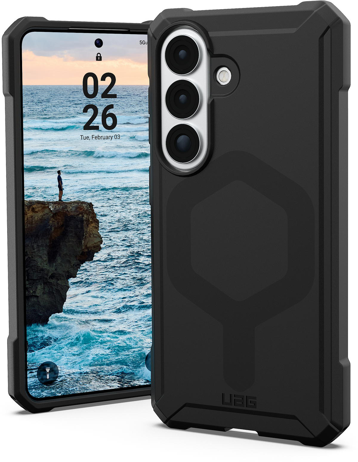 Чехол UAG для Samsung Galaxy S26, Essential Armor with Magnet, Black (214534114040) фото 