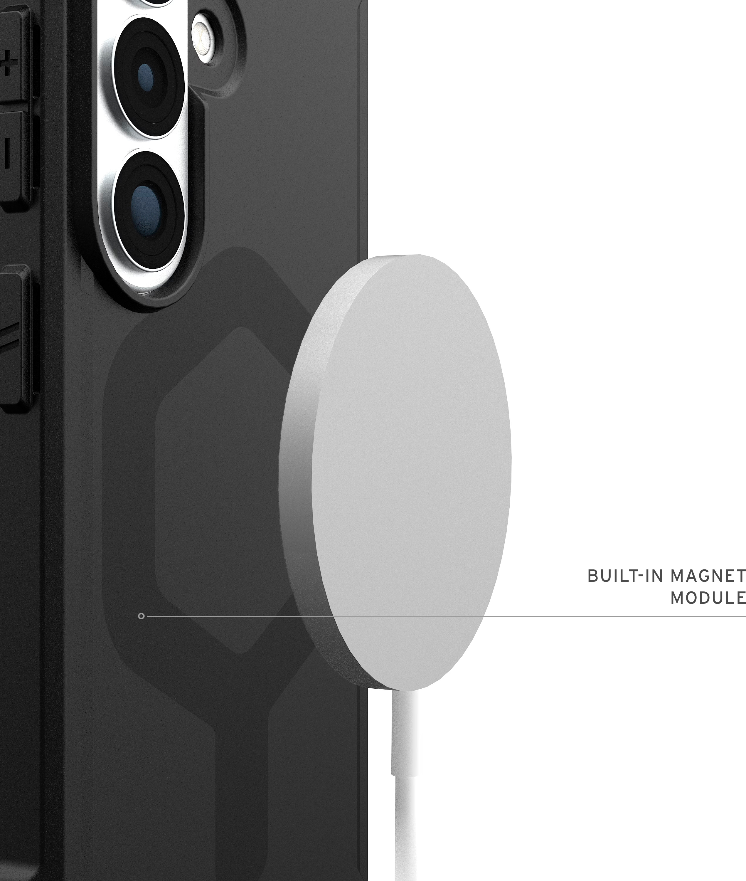 Чехол UAG для Samsung Galaxy S26, Essential Armor with Magnet, Black (214534114040) фото 