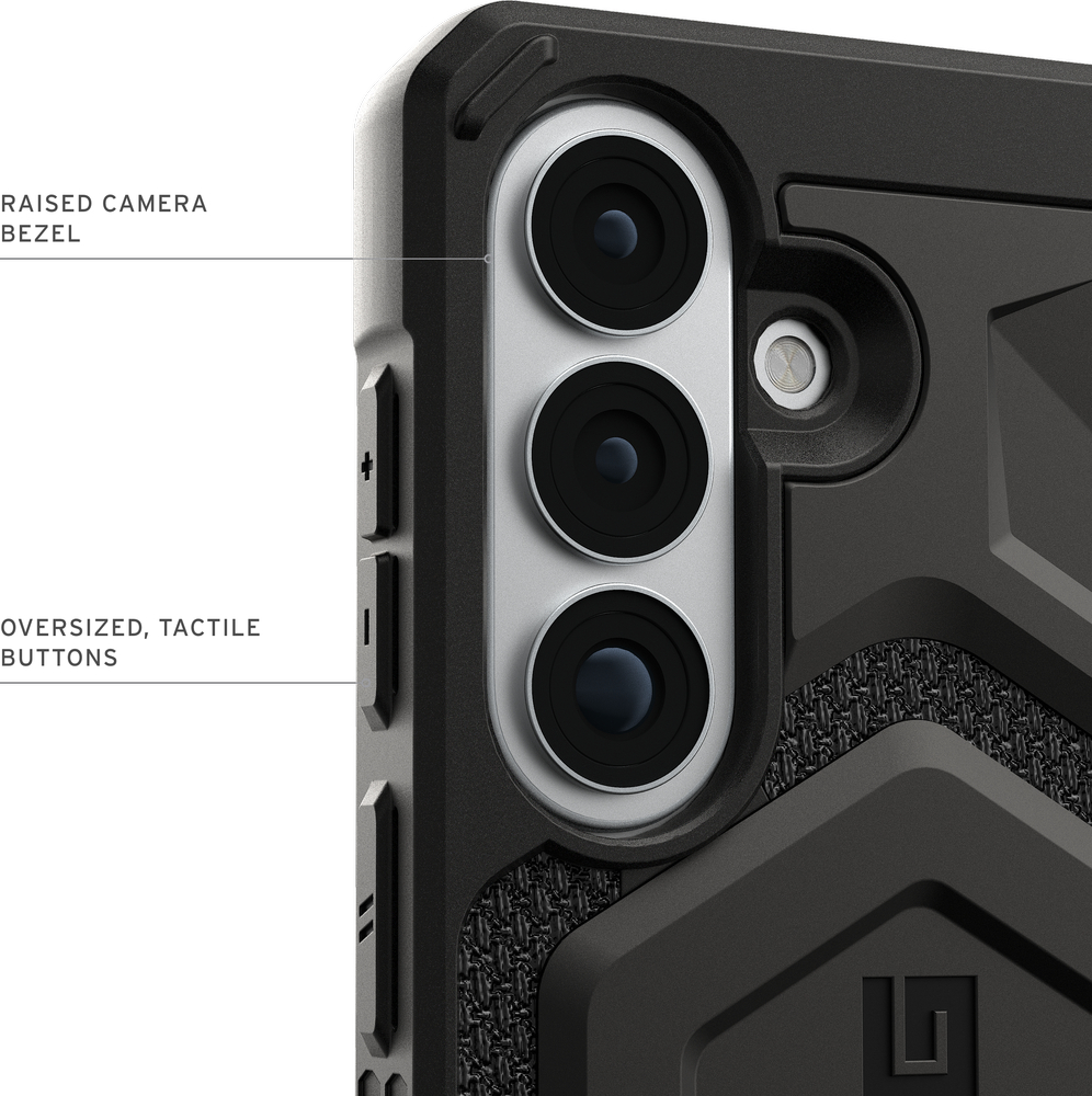 Чехол UAG для Samsung Galaxy S26+, Monarch Pro with Magnet, Kevlar Black (214514113940) фото 