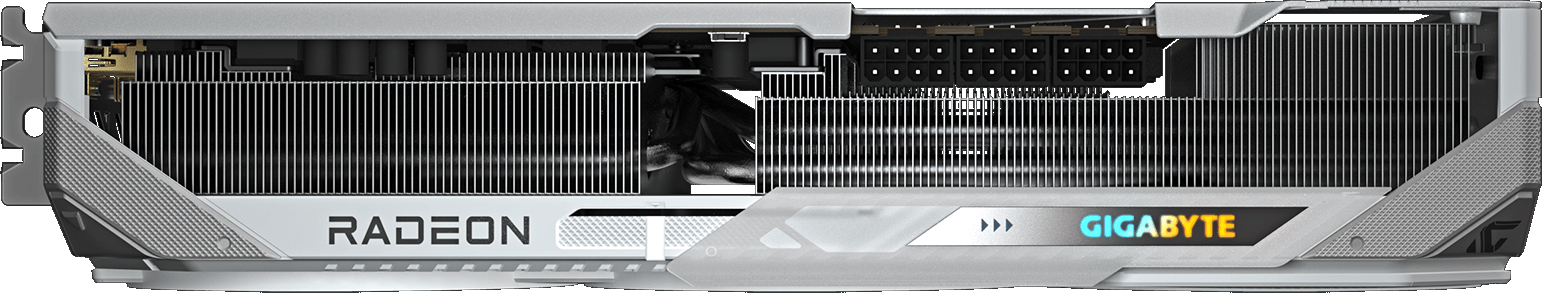 Видеокарта GIGABYTE Radeon RX 9070 XT 16GB GDDR6 GAMING OC ICE White (GV-R907XGAMINGOCICE-16GD) фото 9