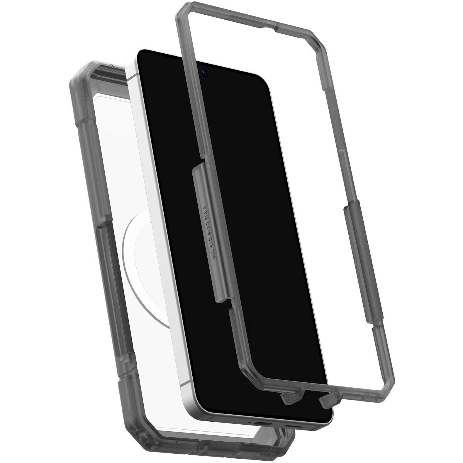 Чохол UAG для Samsung Galaxy S26+, Trooper with Magnet, Clear/Ash (214517114G31)фото