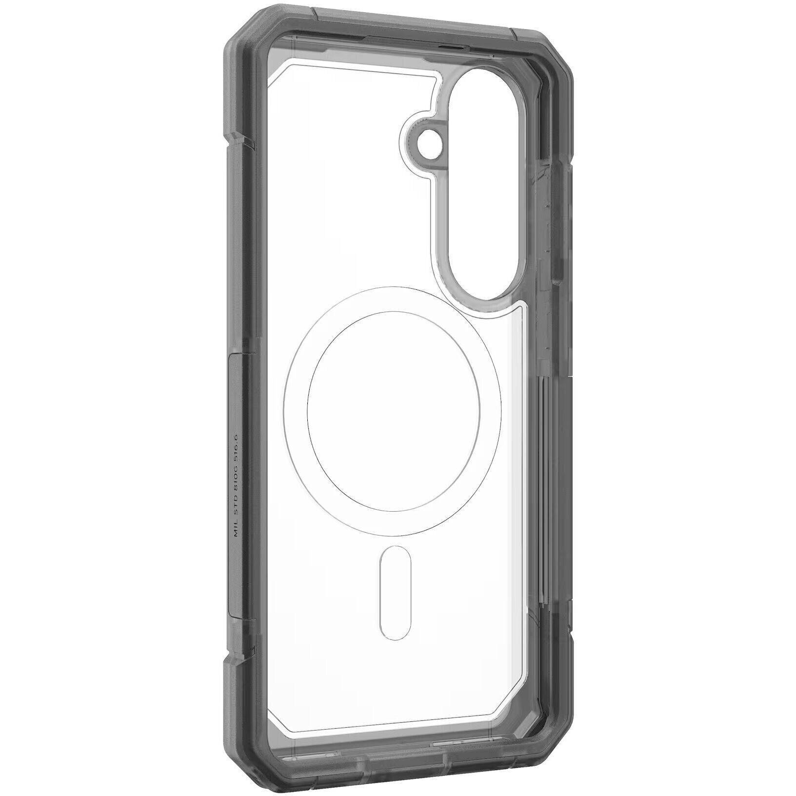Чохол UAG для Samsung Galaxy S26+, Trooper with Magnet, Clear/Ash (214517114G31)фото