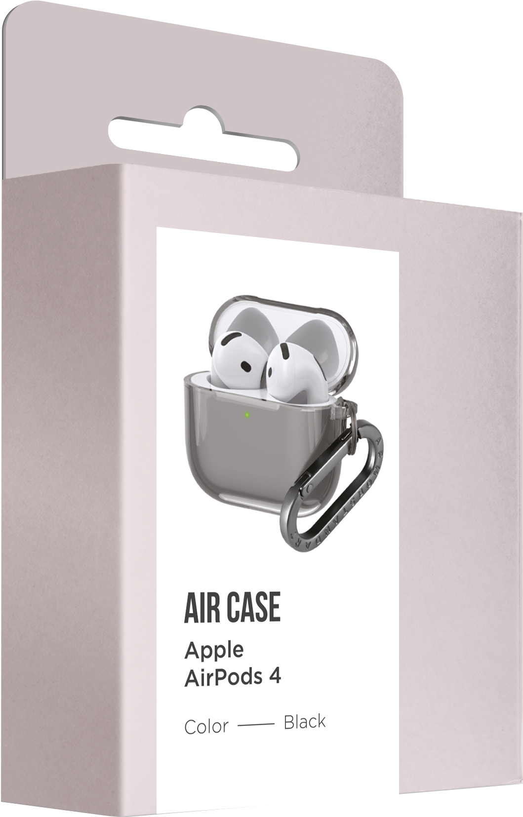 Чехол ArmorStandart Air для Apple Airpods 4 Black (ARM82606) фото 