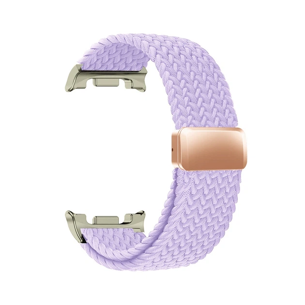 Ремінець ArmorStandart Braided Solo Loop для Samsung Watch 8 / 8 Classic (20x113 mm) Lilac (ARM87355)фото2