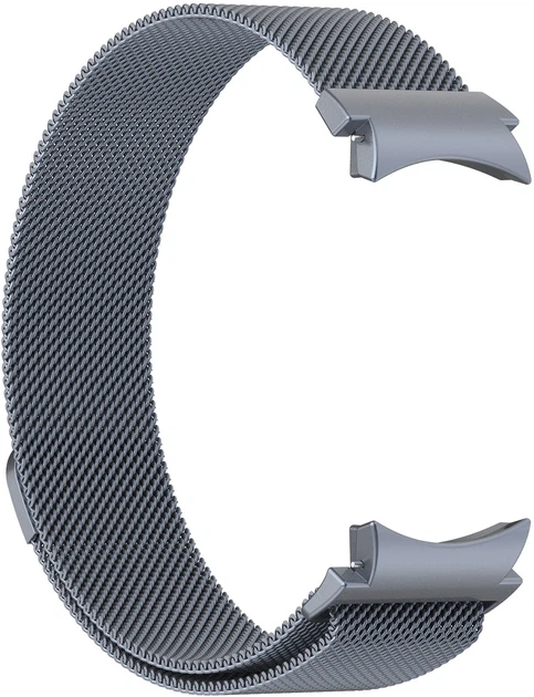 Ремінець ArmorStandart Milanese Magnetic для Samsung Galaxy Watch 7 / FE / 6 / 6 Classic / 5 / 5 Pro / 4 / 4 Classic Greфото3