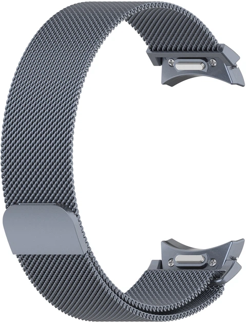 Ремінець ArmorStandart Milanese Magnetic для Samsung Galaxy Watch 7 / FE / 6 / 6 Classic / 5 / 5 Pro / 4 / 4 Classic Greфото4