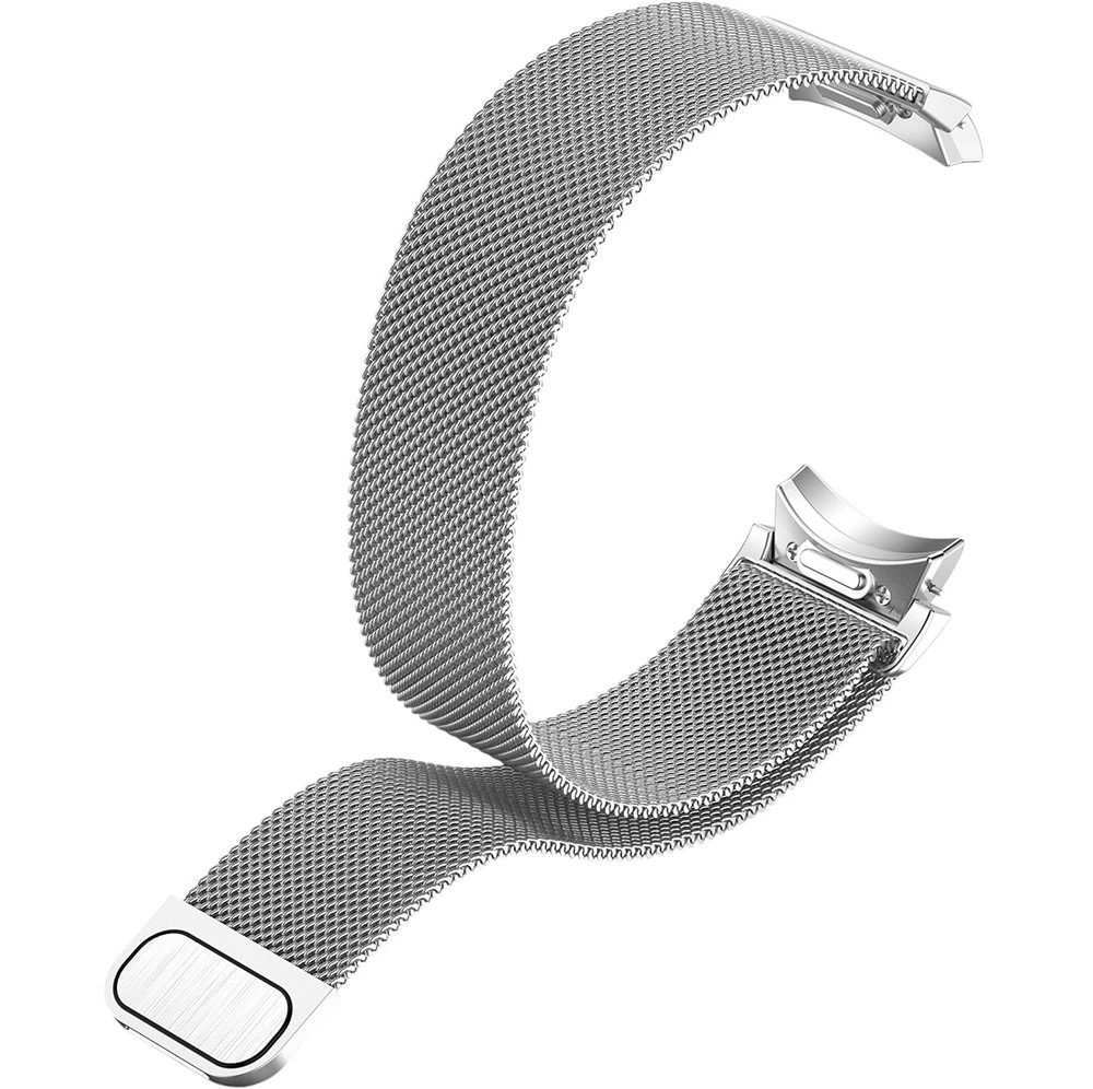 Ремешок ArmorStandart Milanese Magnetic для Samsung Galaxy Watch 7 / FE / 6 / 6 Classic / 5 / 5 Pro / 4 / 4 Classic Silv фото 5