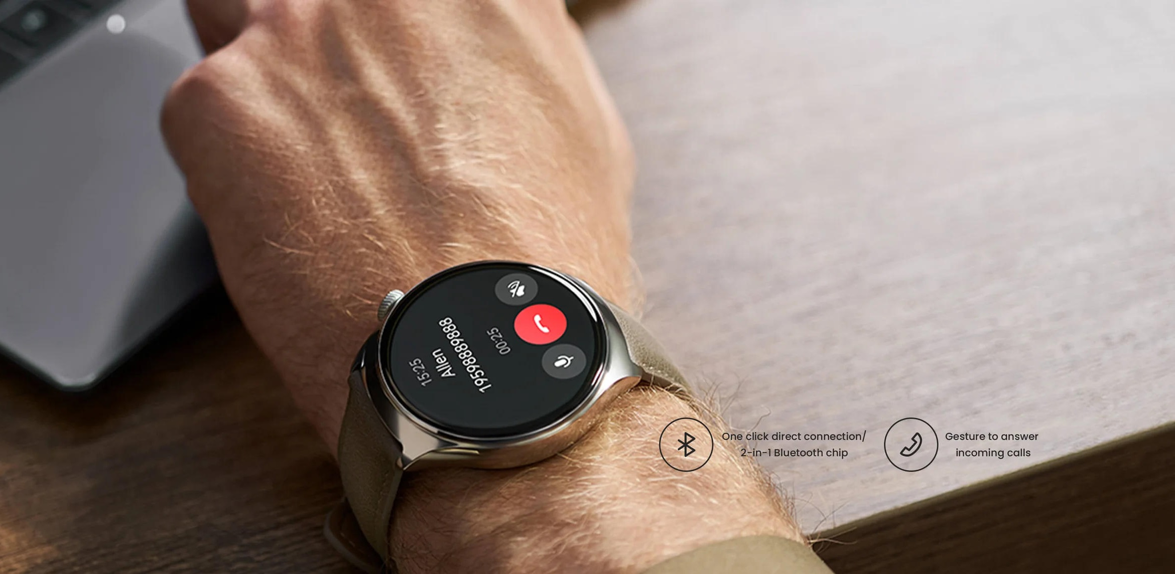 Смарт-годинник Mibro Lite 3 Pro 45мм Gray Khaki (XPAW019KG)фото7