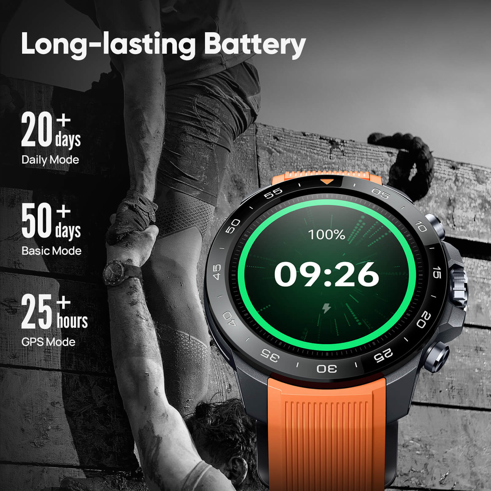 Смарт-годинник Mibro GS Explorer S 48мм Obsidian Black (XPAW023OB)фото13