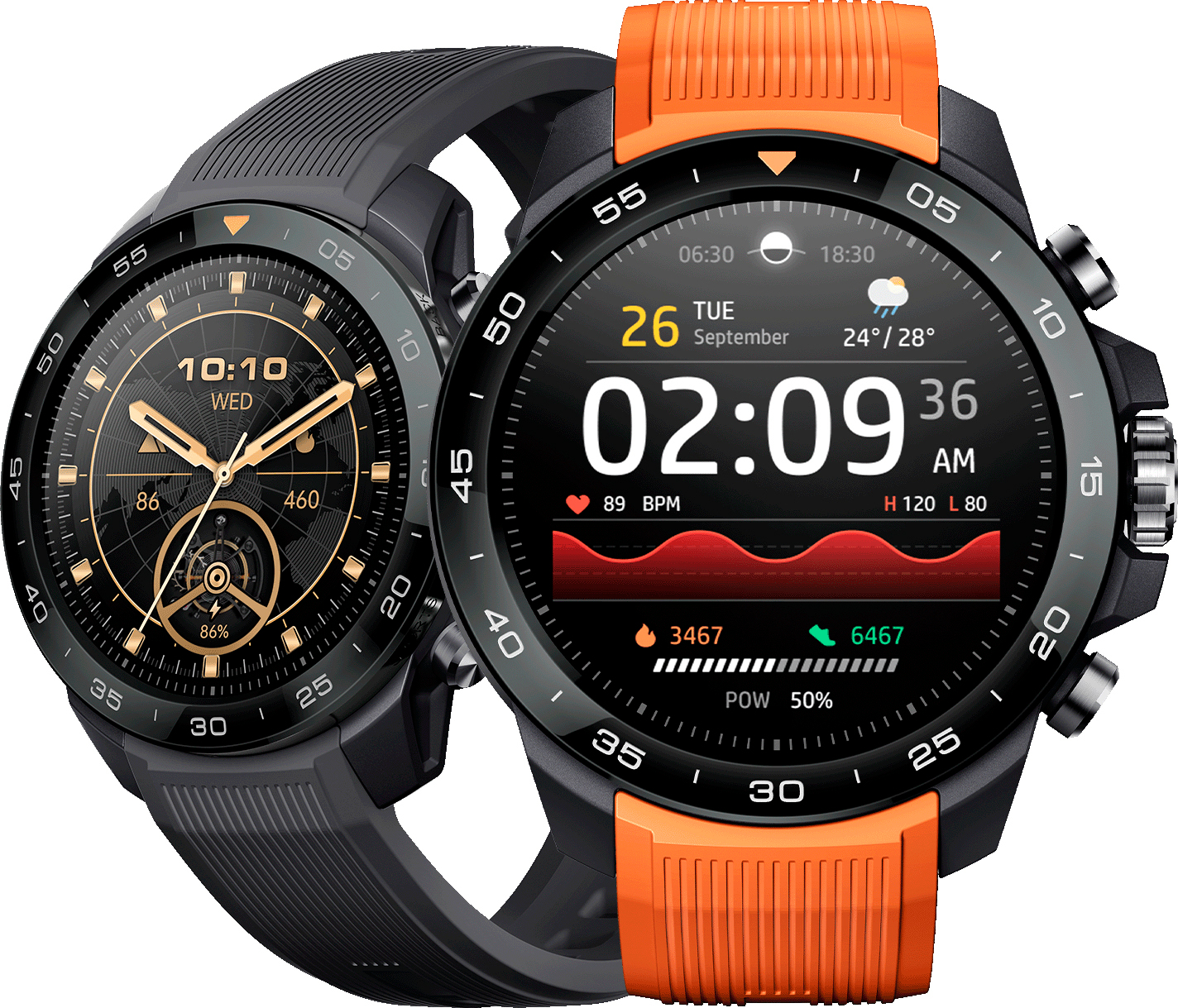 Смарт-годинник Mibro GS Explorer S 48мм Obsidian Black (XPAW023OB)фото5