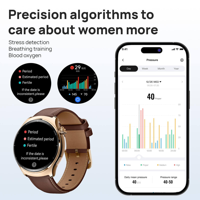 Смарт-годинник Mibro Lite 3 Pro 45мм Rose-Gold (XPAW019RG)фото