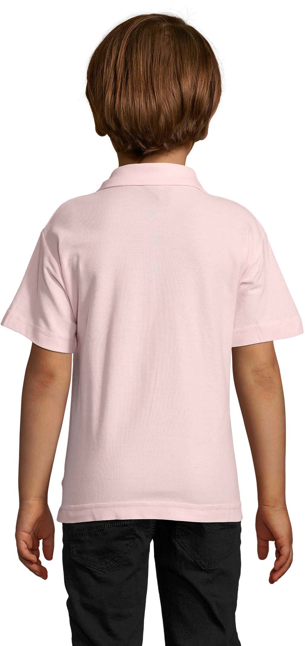 Поло бавовняне дитяче Sol’s Summer II Kids 1134414708A 8-9р рожевефото