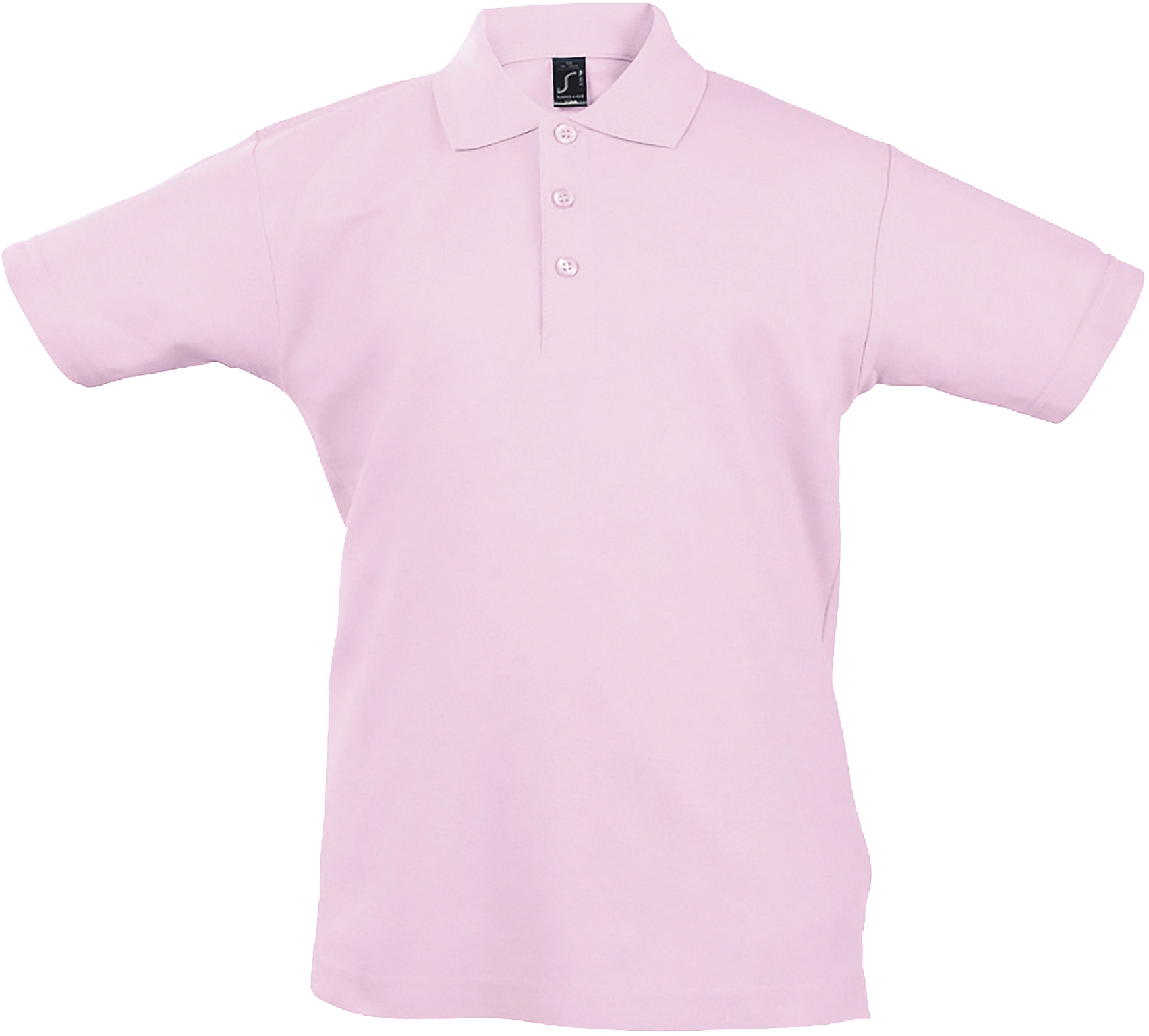 Поло бавовняне дитяче Sol’s Summer II Kids 1134414708A 8-9р рожевефото