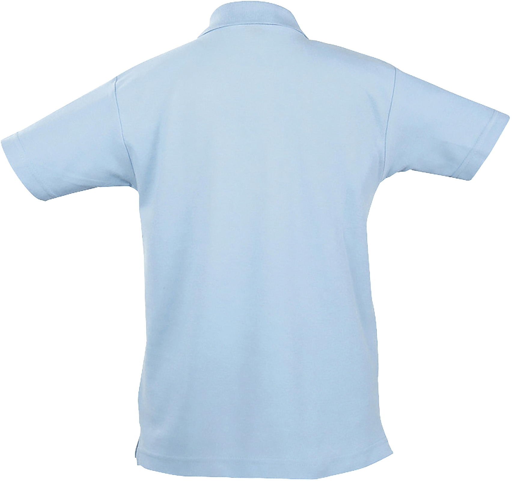 Поло хлопковое детское Sol’s Summer II Kids 1134420004A 4-5р голубое фото 4