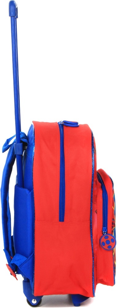 Рюкзак на колесах дитячий Perletti Perletti Kids Miraculous Ladybug P13119 червонийфото