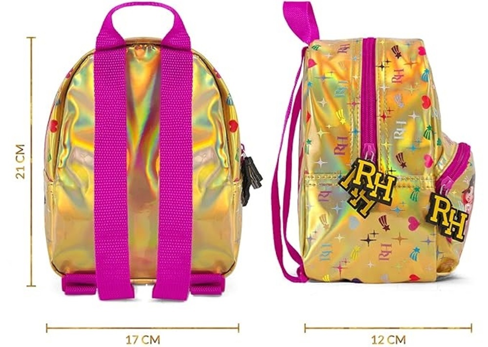 Рюкзак дитячий Perletti Perletti Kids Rainbow High P13283 золотистийфото2