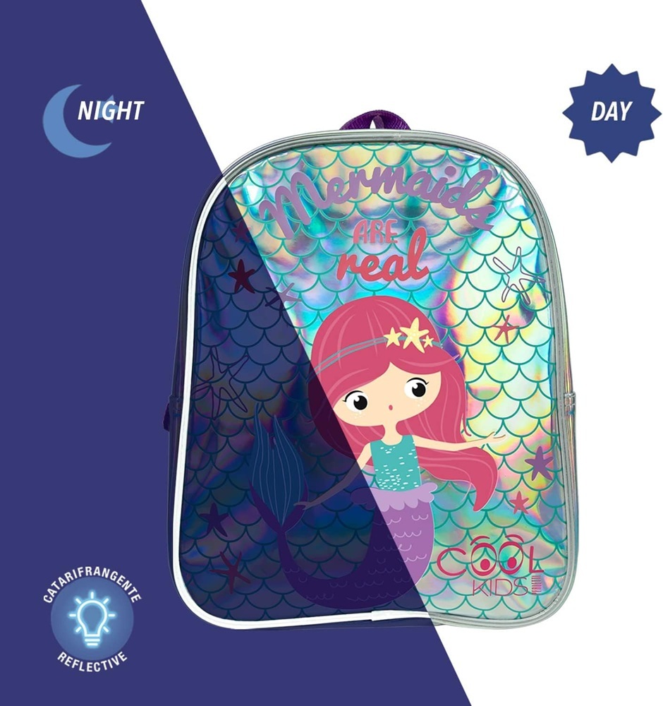 Рюкзак дитячий Perletti Perletti Kids Mermaid P14120 блакитнийфото