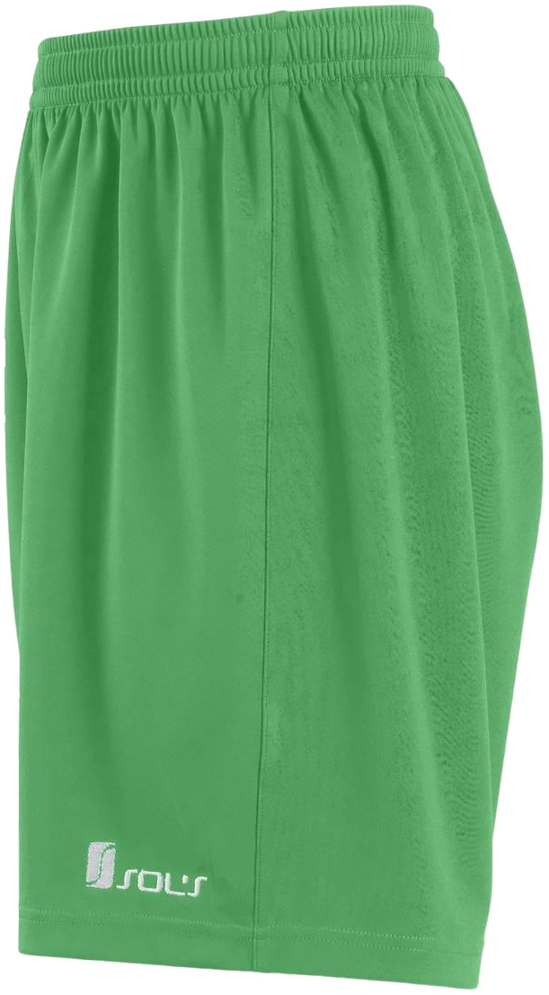 Спортивные шорты футбольные детские Sol’s San Siro Kids 9010127608A 8-9р зеленые фото 