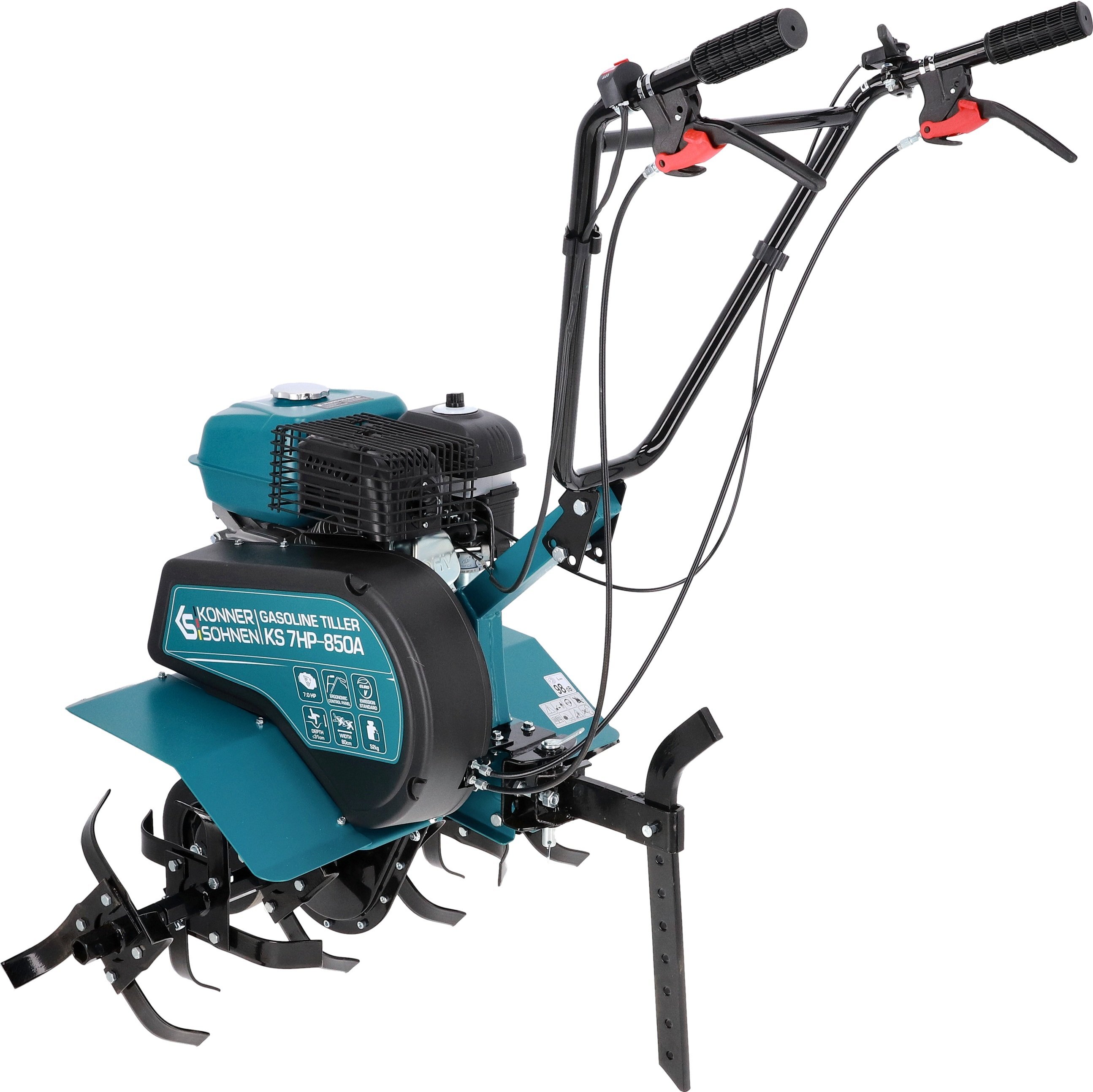 Культиватор бензиновый Konner&Sohnen KS 7HP-850A 7.0л.с (KS7HP-850A) фото 3