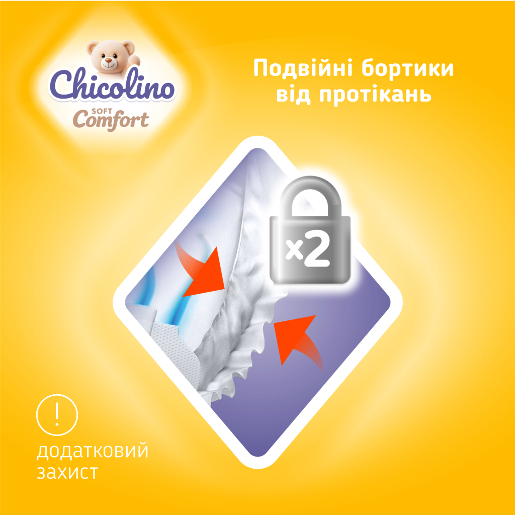 Подгузники детские Chicolino Soft comfort 5 размер (11-25 кг) 30 шт фото5