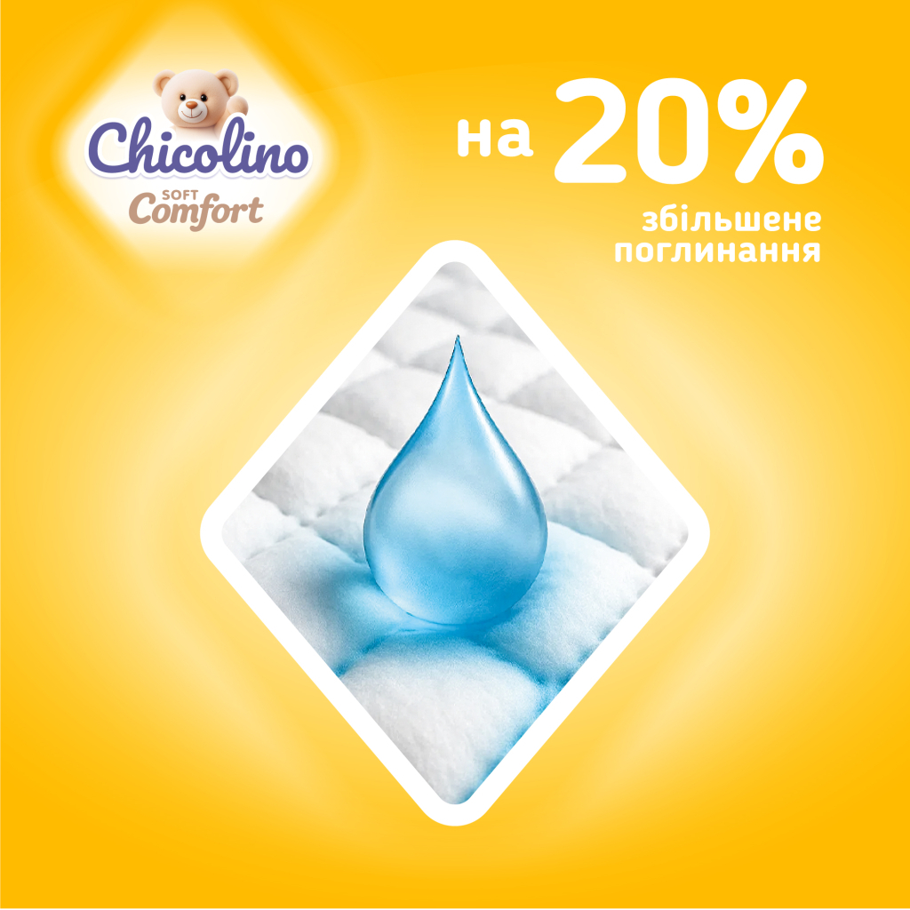 Подгузники детские Chicolino Soft comfort 5 размер (11-25 кг) 30 шт фото6