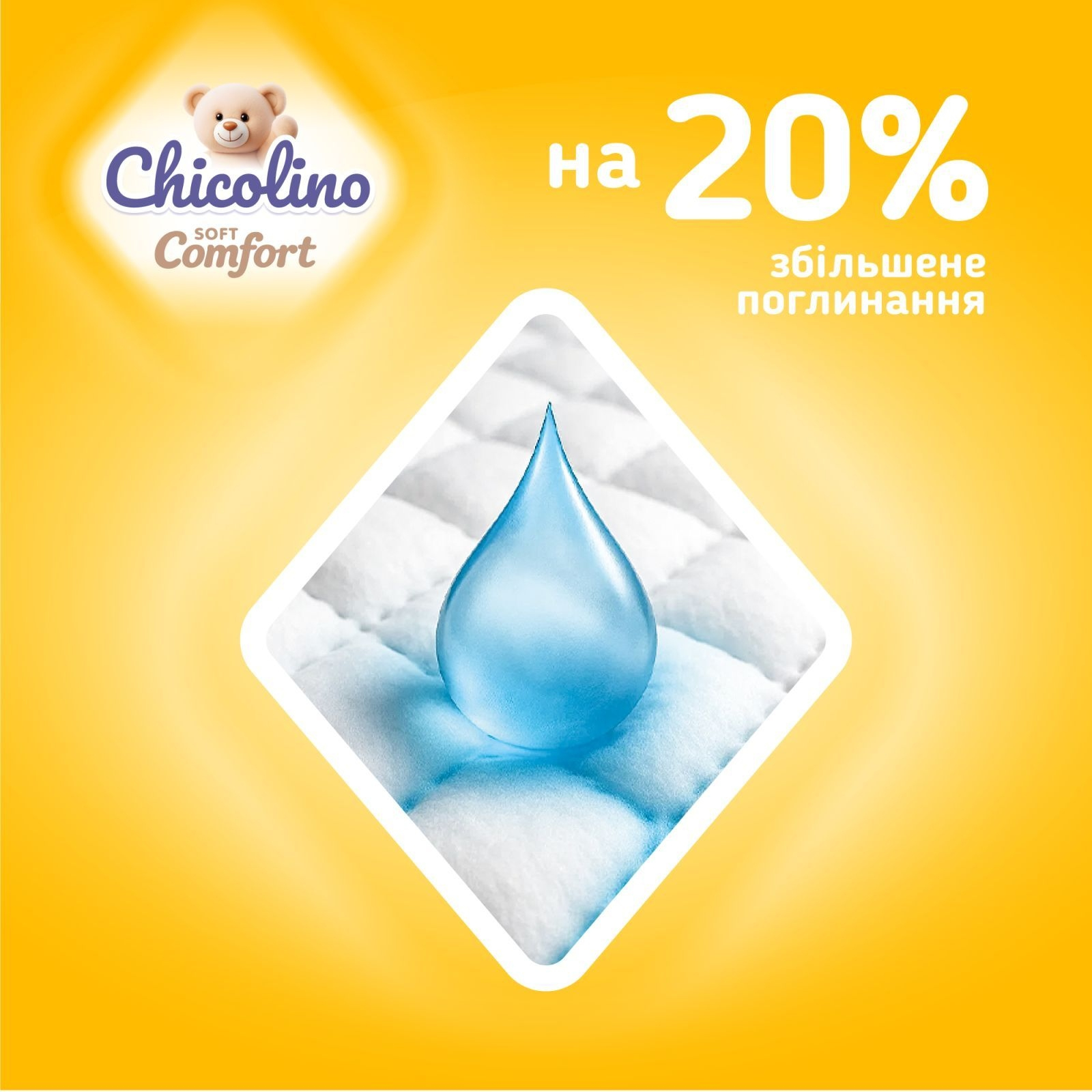 Підгузники дитячі Chicolino Soft comfort 6 розмір (16+-кг) 28 шт фото5
