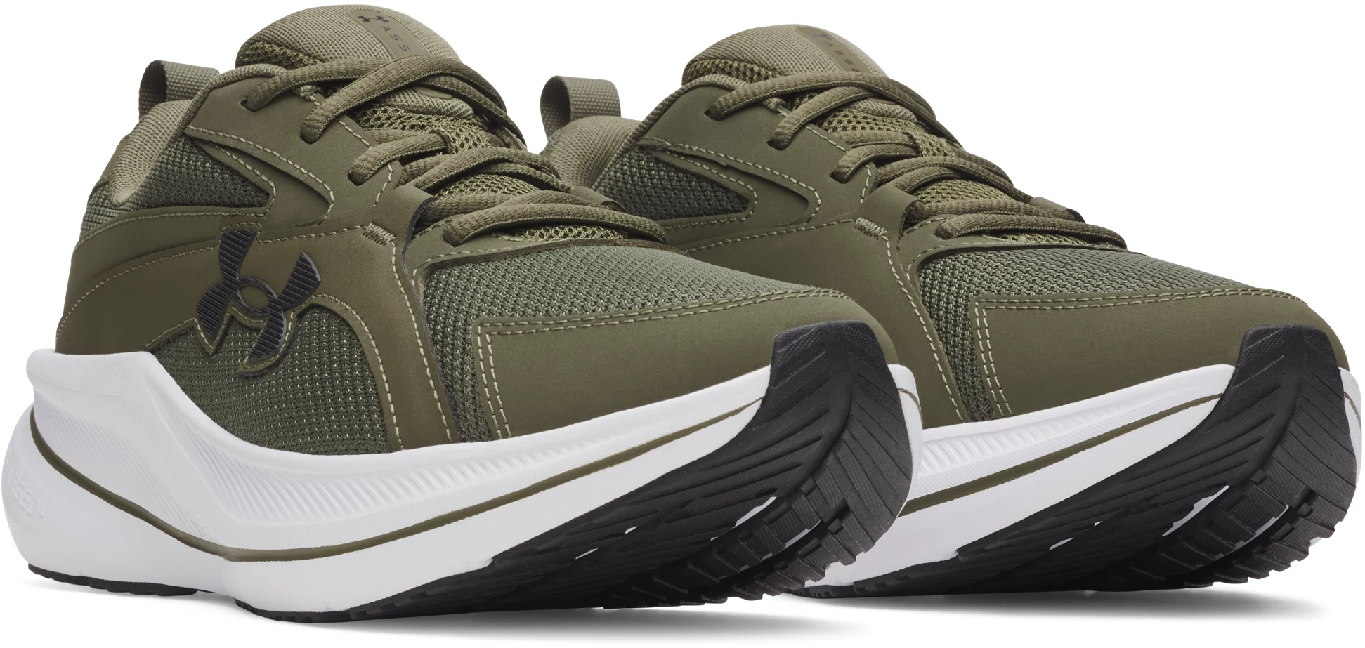 Кроссовки для бега Under Armour Assert Run 6006723-390 45 (11 US) оливковые фото 