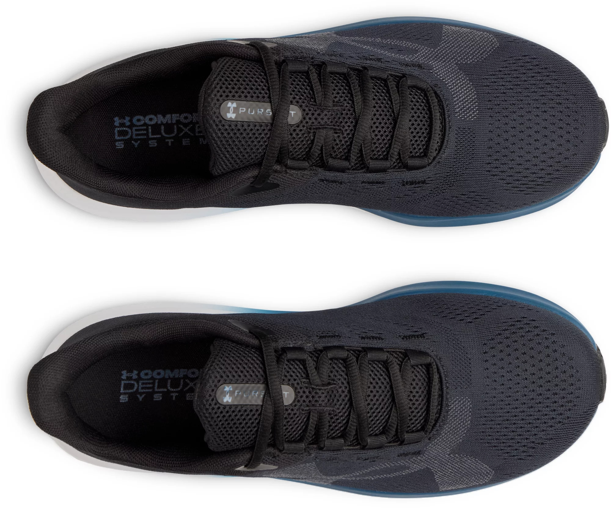 Кроссовки для бега Under Armour Pursuit Run 6000597-005 41 (8 US) черные фото 