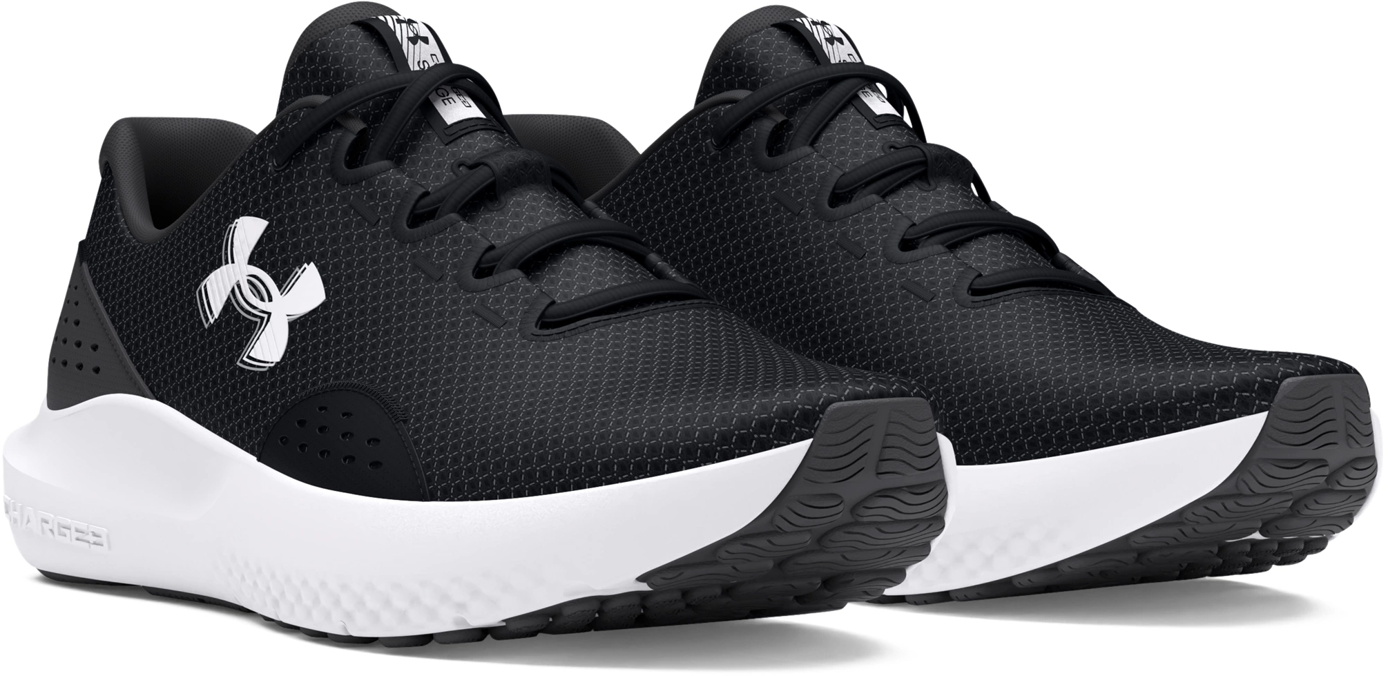Кроссовки для бега Under Armour Surge Run 4 3027000-001 41 (8 US) черные фото 4