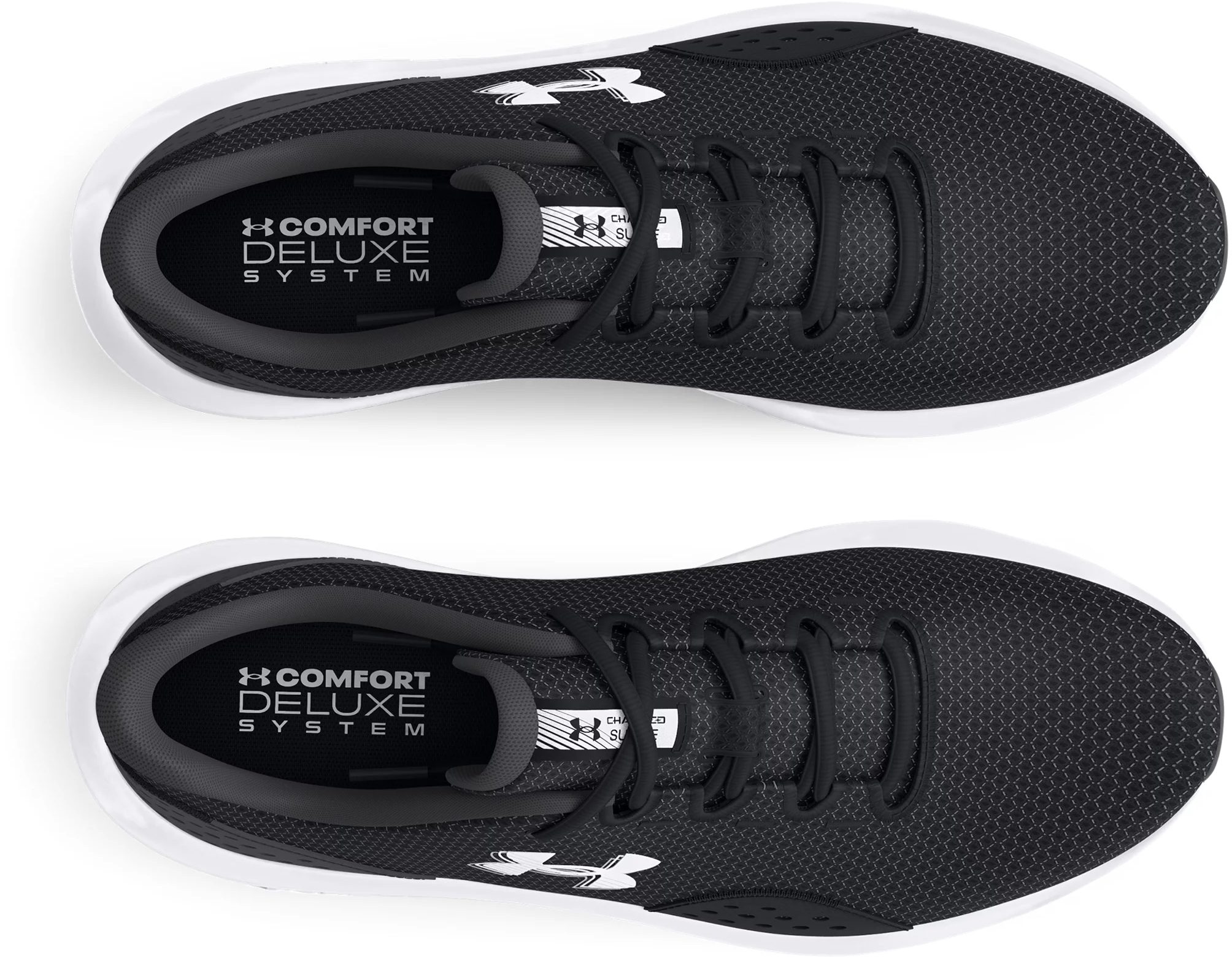 Кроссовки для бега Under Armour Surge Run 4 3027000-001 44 (10 US) черные фото 5