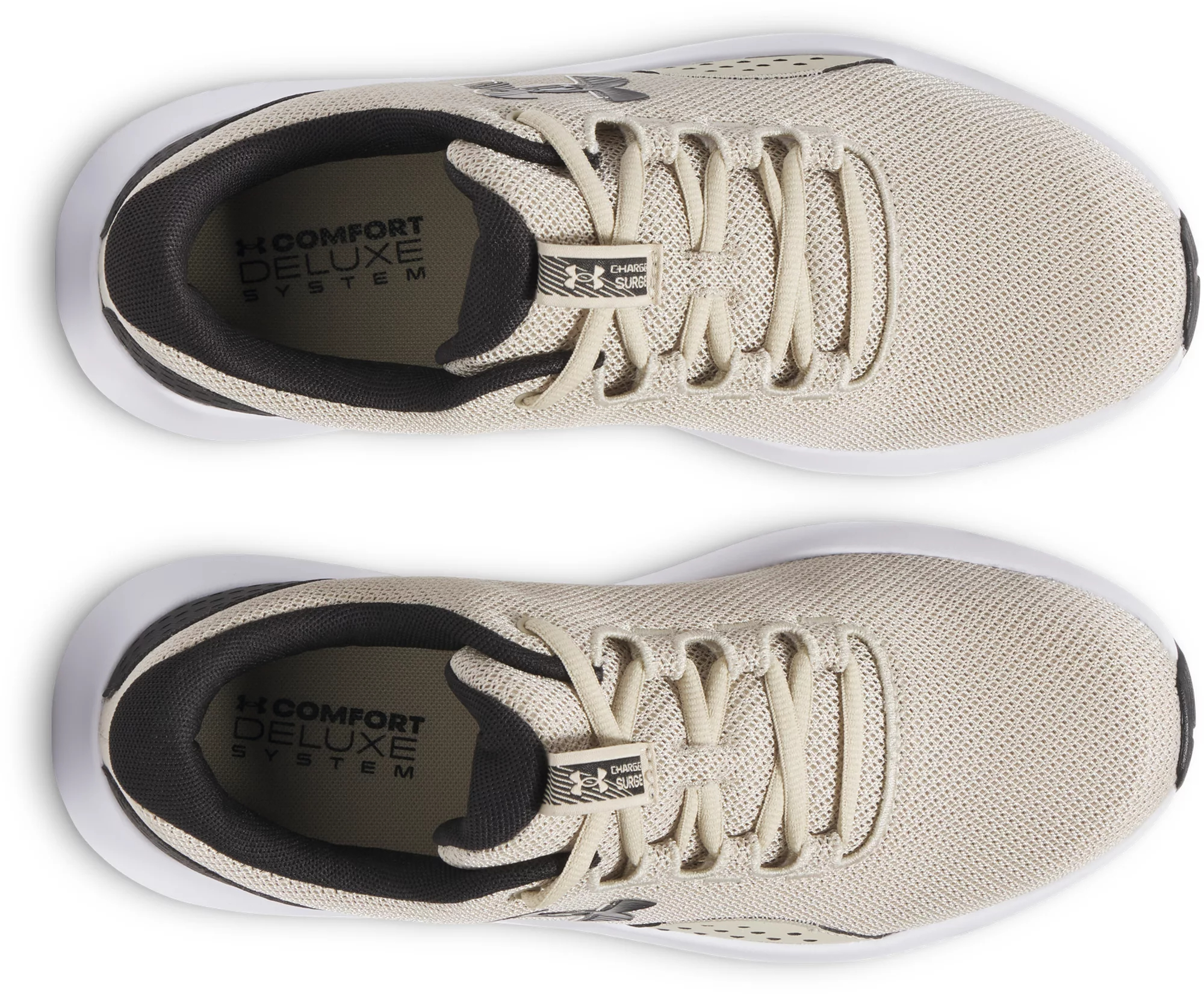 Кроссовки для бега Under Armour Surge Run 4 3027000-289 42 (8.5 US) бежевые фото 4