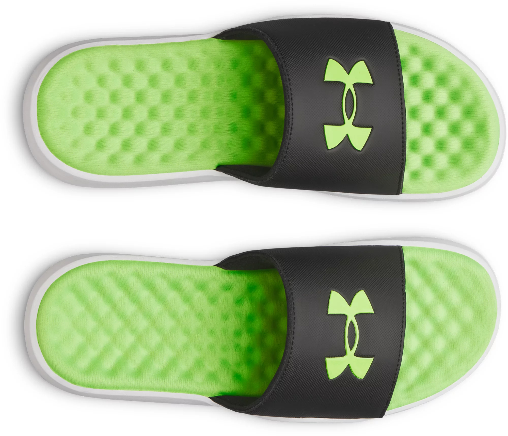 Шльопанці Under Armour Ignite Pro 8 Fixed Strap 6010383-003 45 (11 US) чорніфото