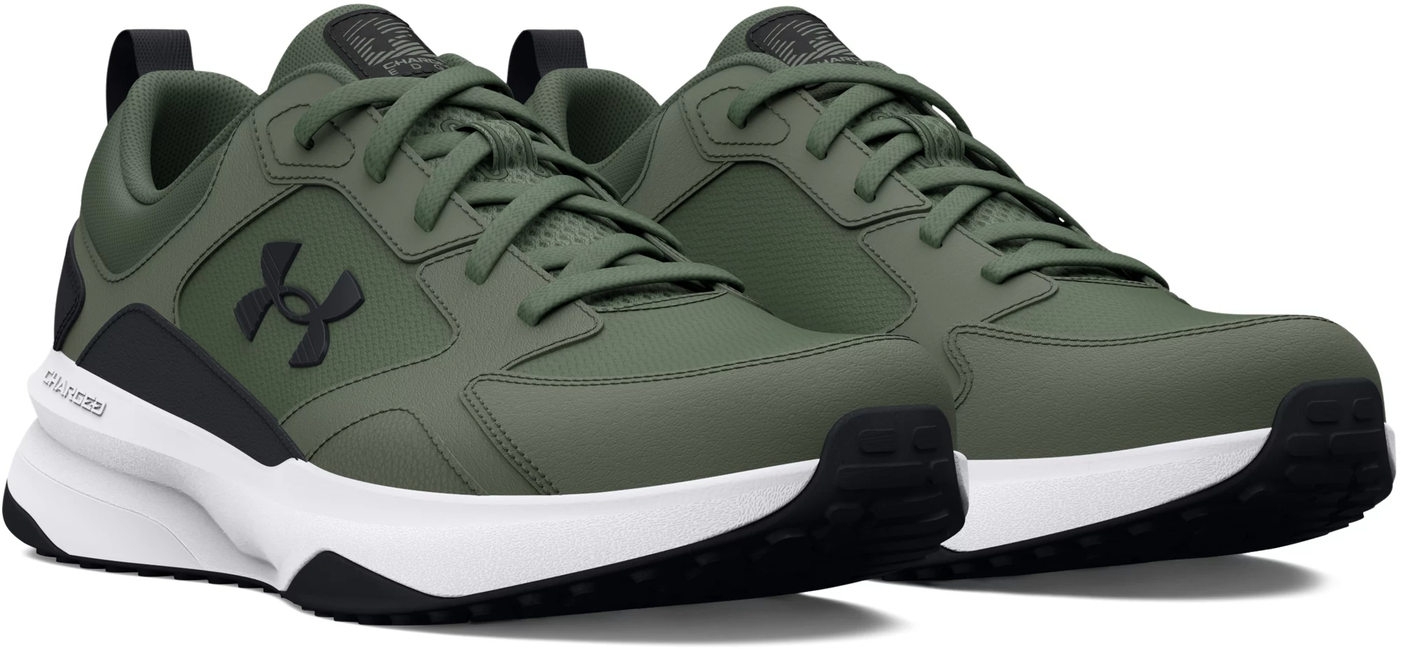 Кросівки Under Armour Edge Leather 3026727-300 42 (8.5 US) зеленіфото4