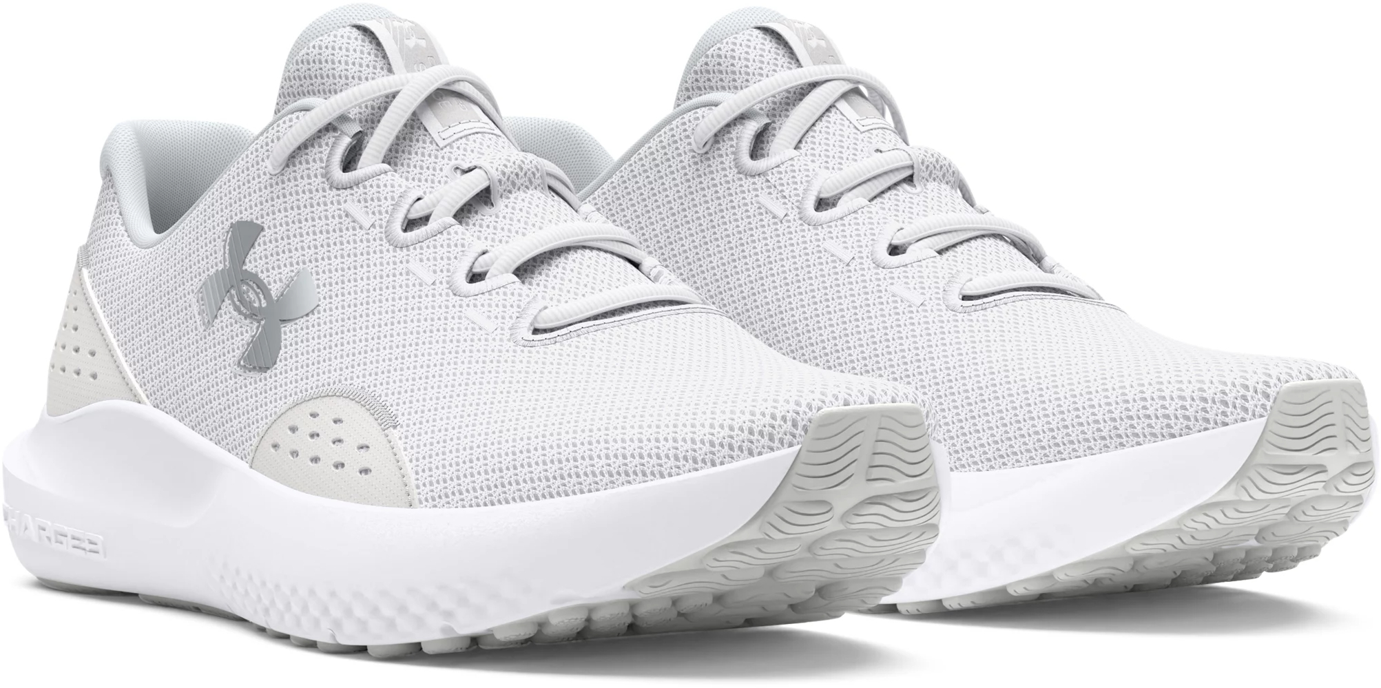 Кроссовки для бега Under Armour Surge Run 4 3027007-100 36.5 (6 US) белые фото 4