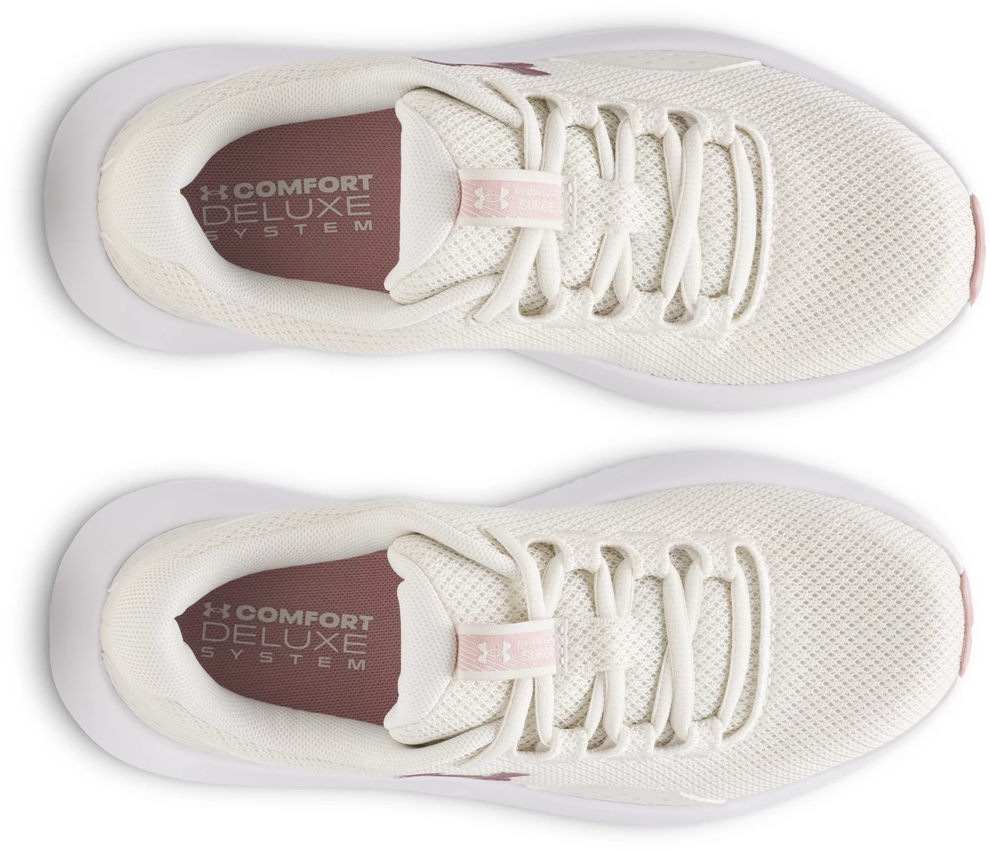 Кроссовки для бега Under Armour Surge Run 4 3027007-110 38 (7 US) бежевые фото 5