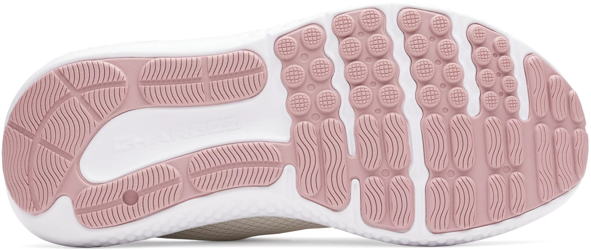 Кроссовки для бега Under Armour Surge Run 4 3027007-110 38 (7 US) бежевые фото 6