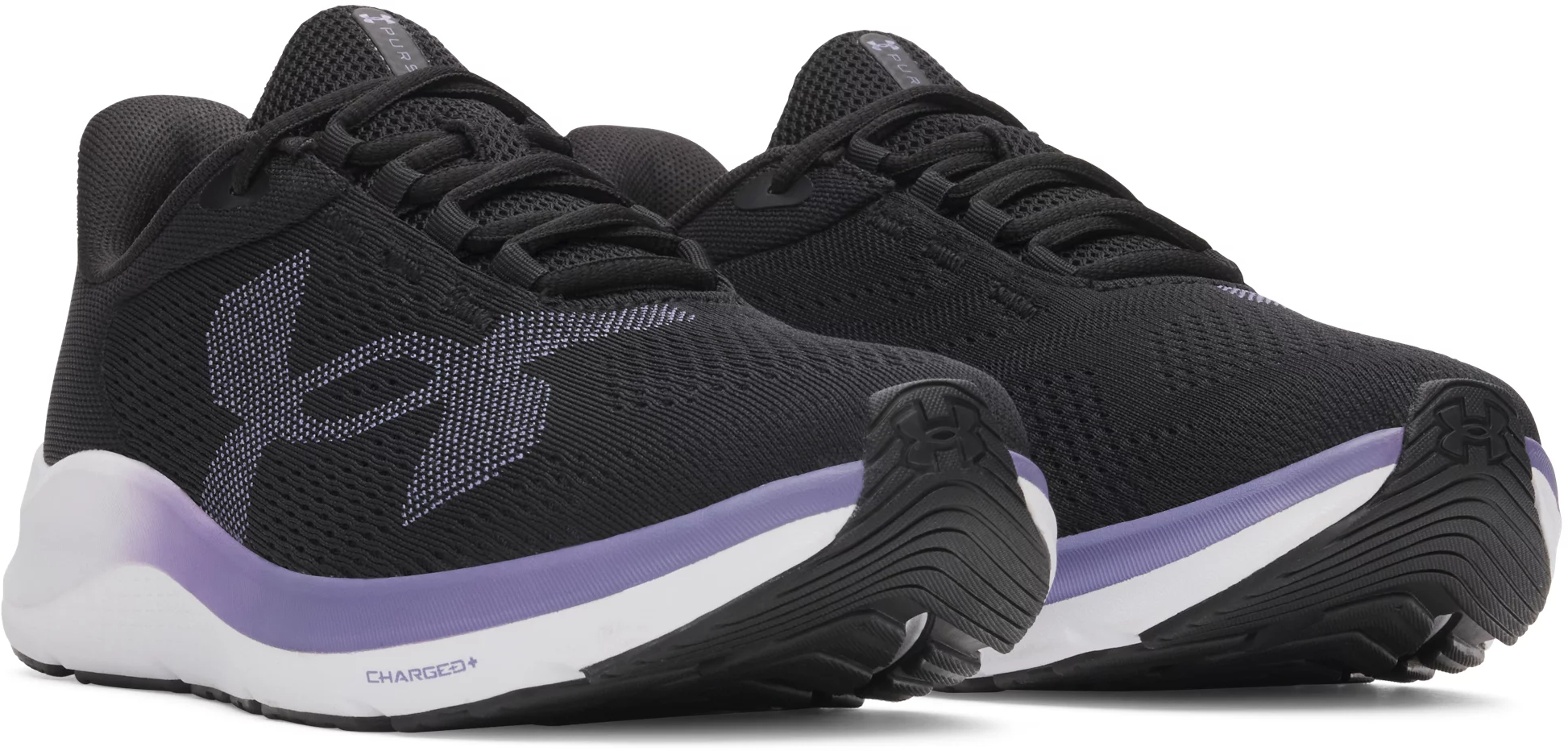 Кроссовки для бега Under Armour Pursuit Run 6000598-004 38 (7 US) черные фото 