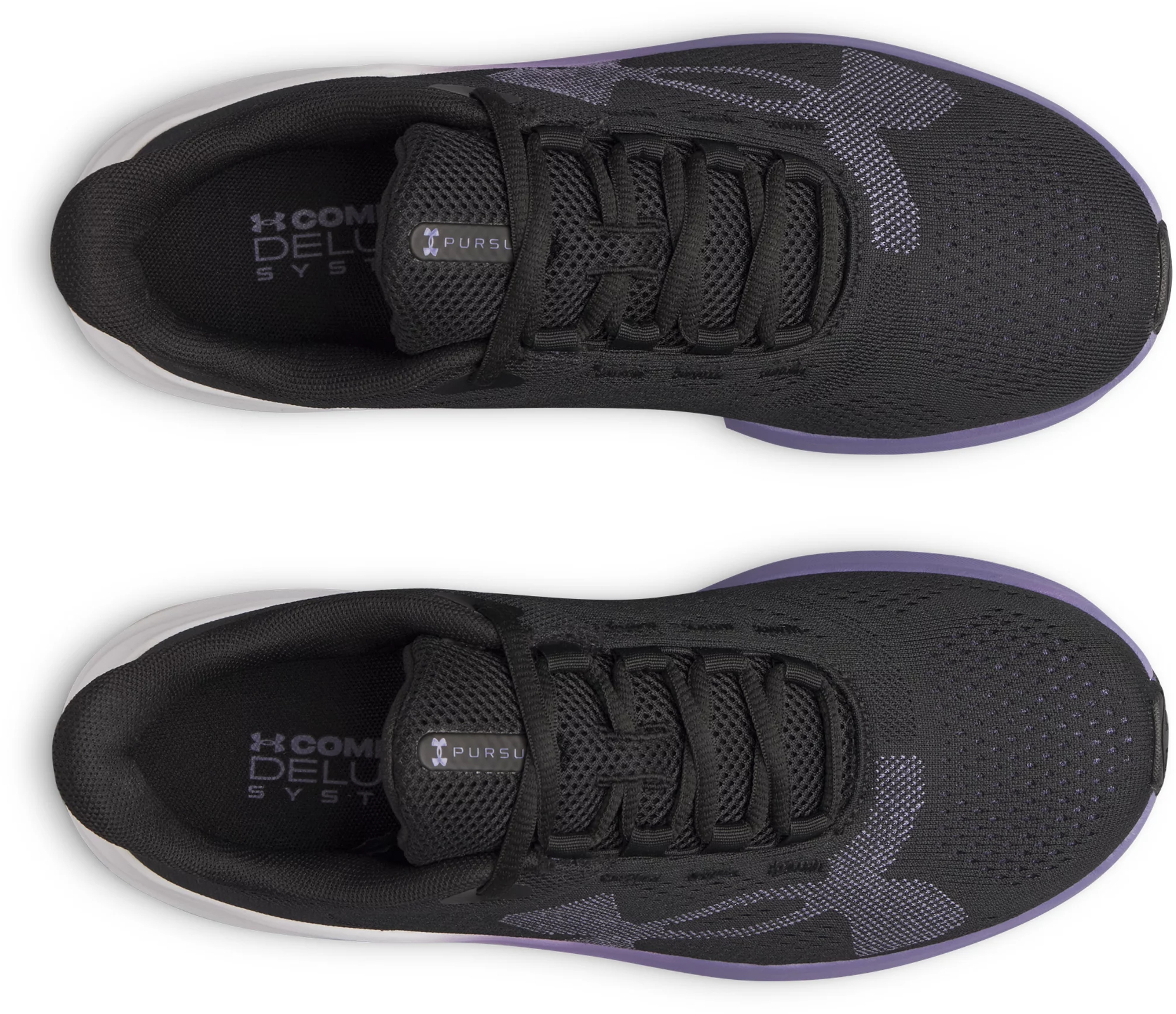 Кроссовки для бега Under Armour Pursuit Run 6000598-004 38 (7 US) черные фото 