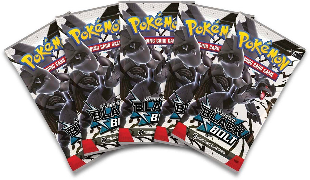 Колекційна карткова гра Pokemon: Black Bolt - Binder Collection SV10.5фото