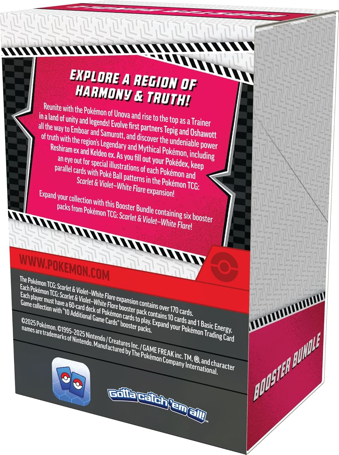 Коллекционная карточная игра Pokemon: White Flare Booster Bundle SV10.5 фото 2