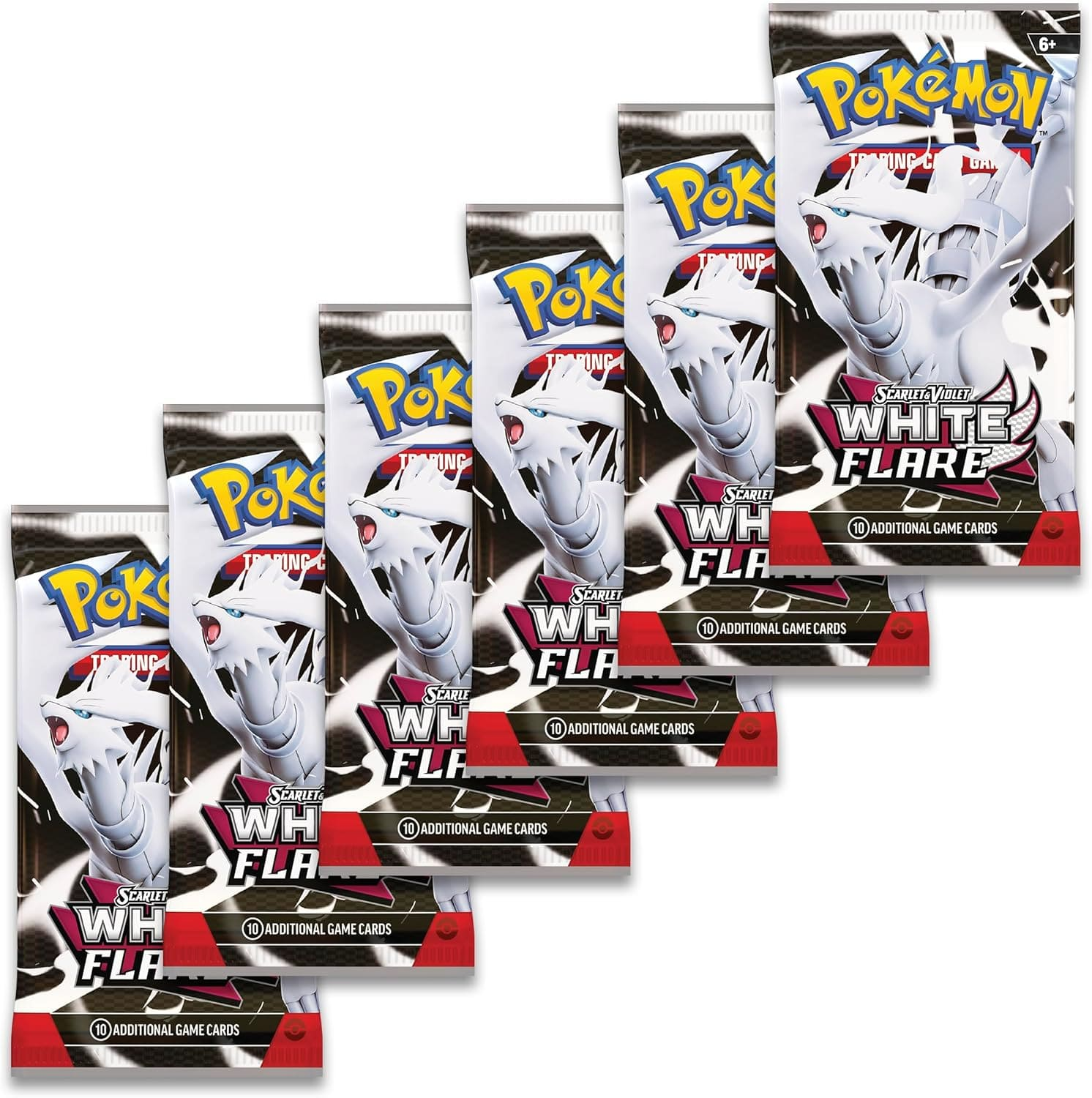 Коллекционная карточная игра Pokemon: White Flare Booster Bundle SV10.5 фото 3