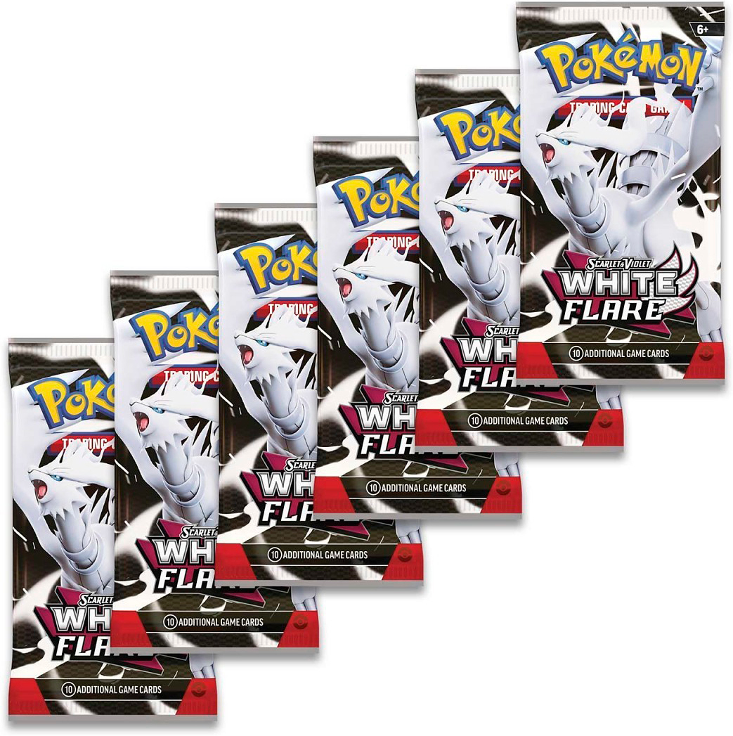 Коллекционная карточная игра Pokemon: White Flare Booster Bundle SV10.5 фото 3